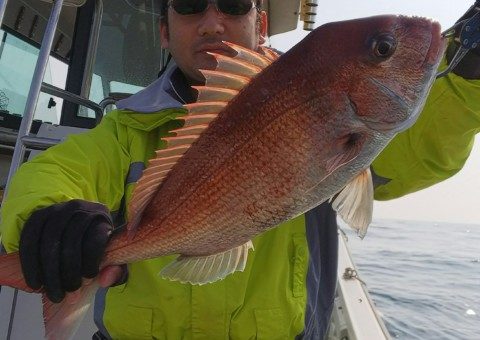 22日マダイ釣り